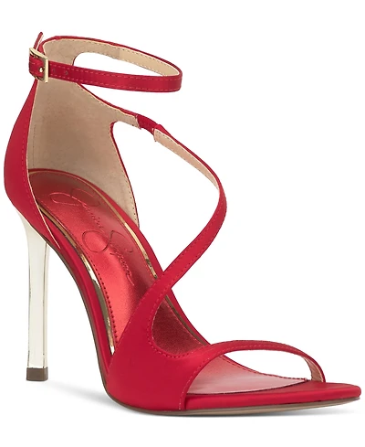 Jessica Simpson Women's Qamille Strappy Stiletto Dress Sandals