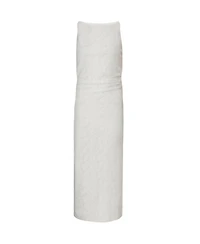 Quiz Women's Jaquard Maxi Dress With Twist Strap
