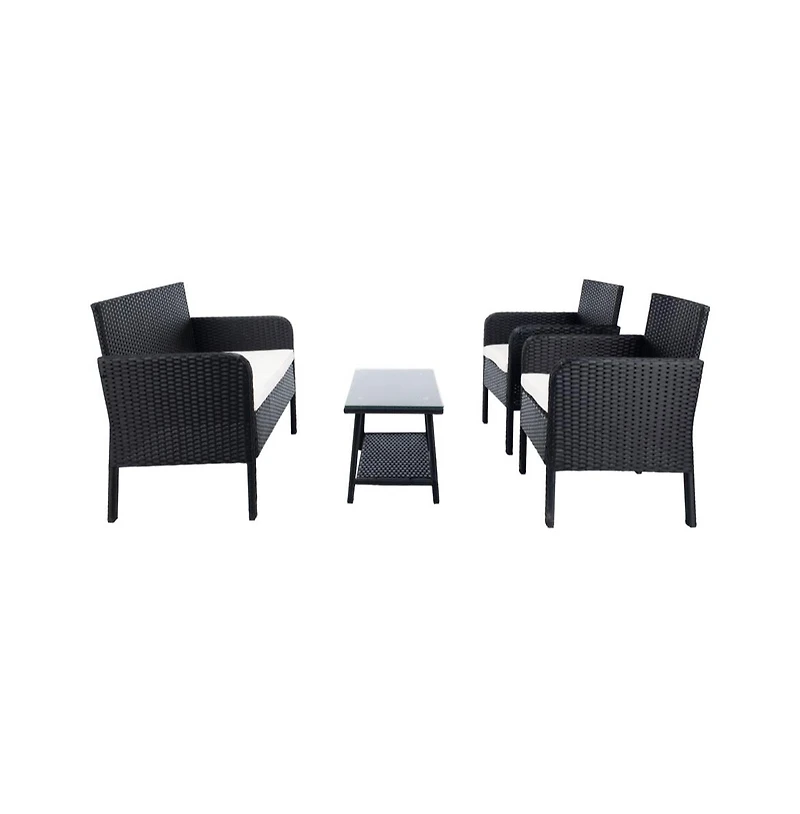 Aboka 4PC Outdoor Living Set