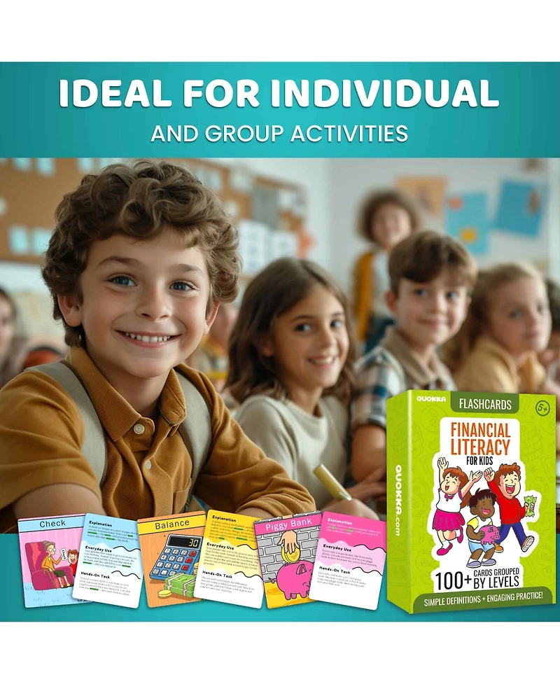 Quokka Abc Learning Flash Cards for Toddlers 2-4 Years Old