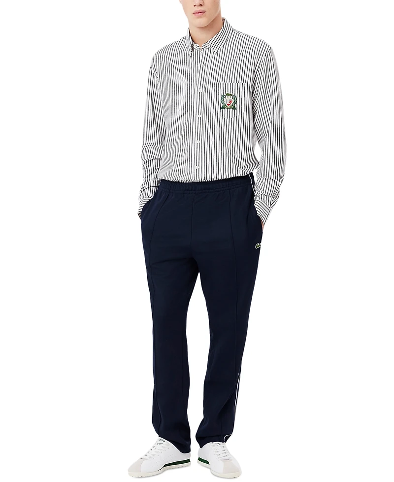 Lacoste Men's Interlock Pique Adjustable Joggers - 166