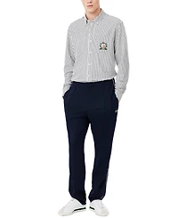 Lacoste Men's Interlock Pique Adjustable Joggers - 166