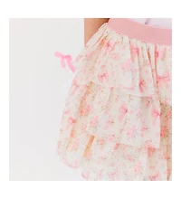 Sweet Wink Little and Big Girls Ditsy Floral Petal Tutu Skirt