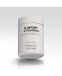 Codeage E-Sport Vitamins+ Citicoline Cognizin, Bacopa Monnieri Supplement, Multivitamins, Astaxanthin, L-Theanine, Ginkgo Biloba, Acetyl-l-Tyrosine, H