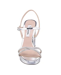 Nina Women's Steven Block Heel Platform Evening Sandals
