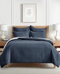 Levtex Reede Textured 3-Pc. Duvet Cover Set, Full/Queen