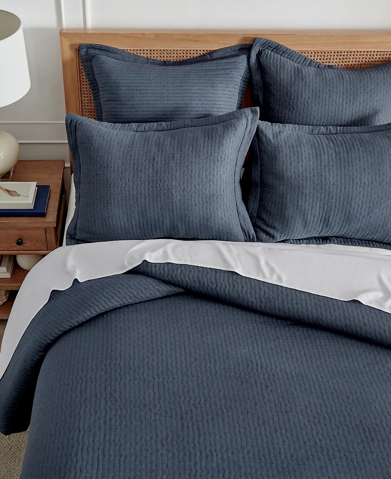 Levtex Reede Textured 3-Pc. Duvet Cover Set, King/California King