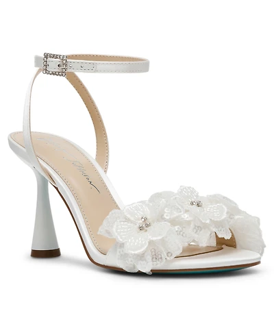 Betsey Johnson Women's Cali Flower Dress Sandals