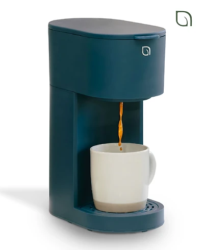 Willow Kitchen Compact Single Serve Coffee Maker - Compatible with K-Cup Pods Ground