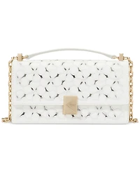 kate spade new york Eyelet Deco Mini Leather Crossbody Bag