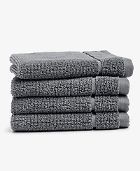 Arch Studio Quick Dry Washcloth 4-Pack, Exclusively at Macy's