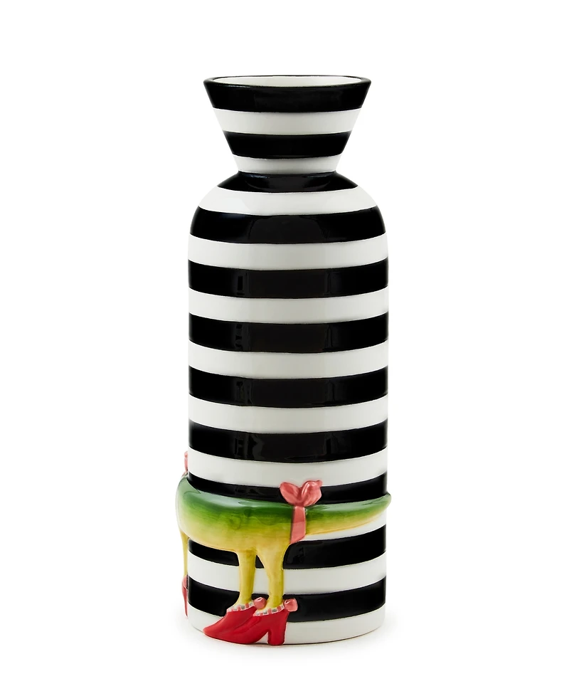Mackenzie-Childs Patience Brewster Gloria Alligator Vase