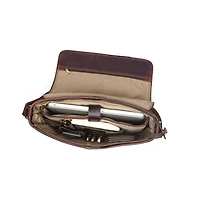 Polaris Leather Messenger Bag
