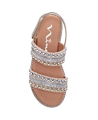 Nina Big Girls Suissa Flat Sandals