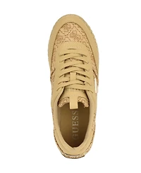 Guess Women's Stefen Lace-Up Platform Espadrille Sneakers
