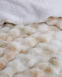 Unikome Faux Fur Reversible Comforter