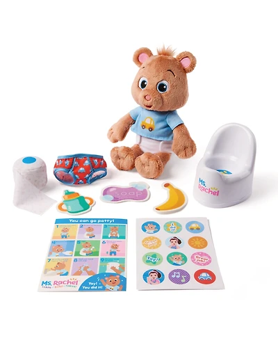 Ms. Rachel Potty Time with Bean Bear Plush Toy