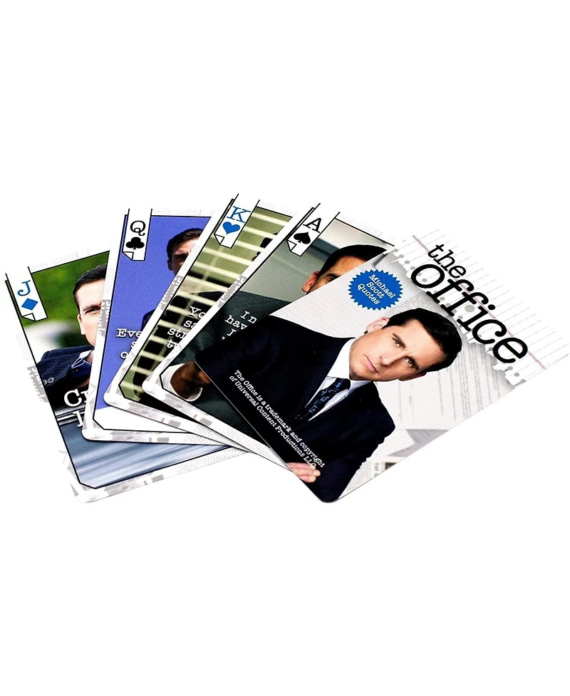 The Office Michael Quotes Playing Cards | 52 Card Deck + 2 Jokers