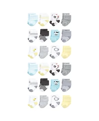 Hudson Baby Baby Boys Hudson Unisex 24-Pair Plush Terry Knit Socks