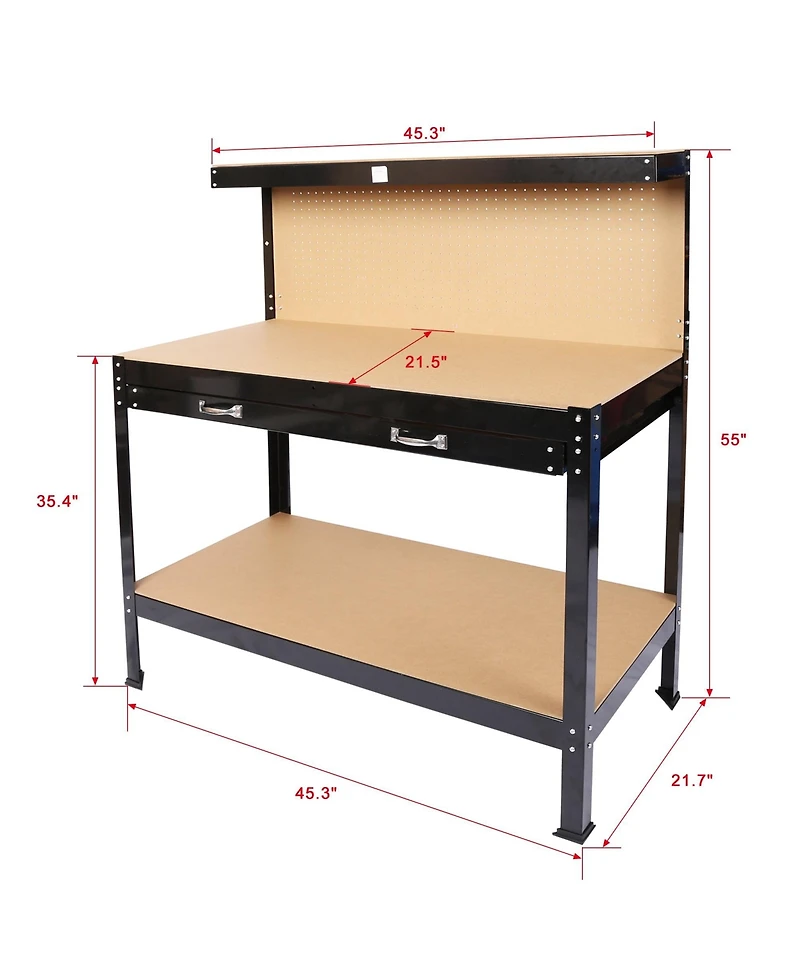 Wood Work Bench 115cm