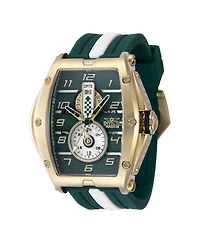 Invicta Men's 47387 Invicta Racing Quartz Multifunction White, Silver, Gold, Green Dial Watch