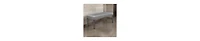 Fabric Upholstered Bench – Sturdy Wood Frame for Entryway or Living Room