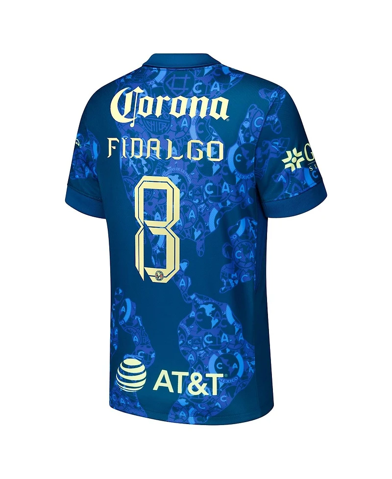 Nike Men's Alvaro Fidalgo Blue Club America 2024/25 Away Replica Player Jersey