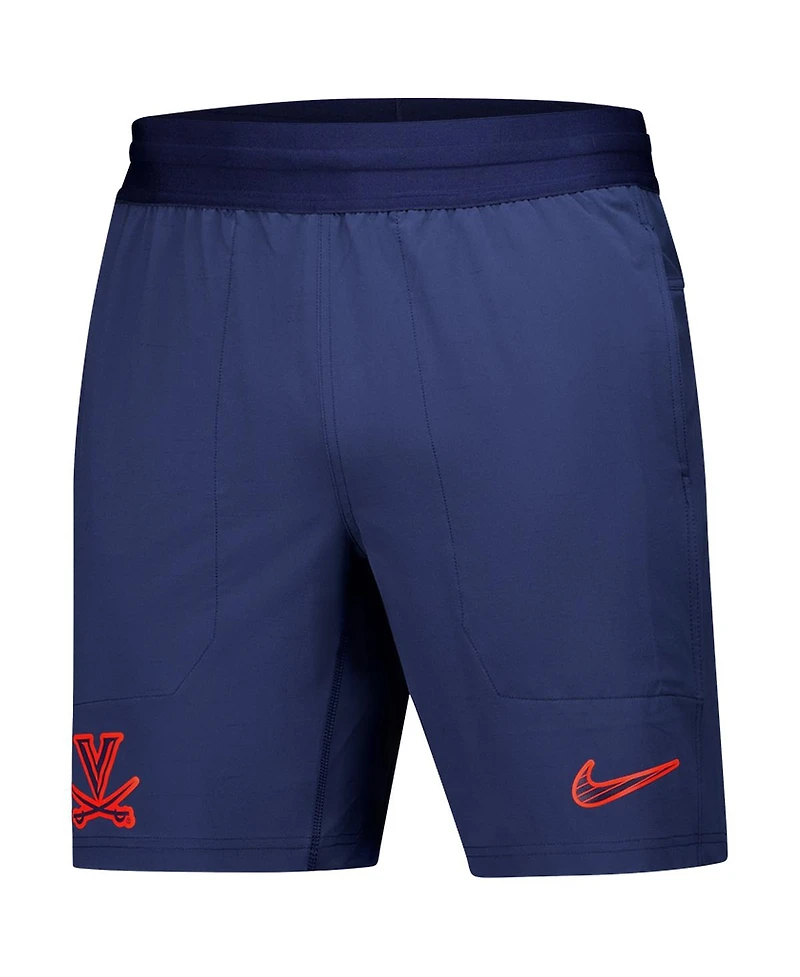 Nike Men's Navy Virginia Cavaliers 2024/25 Sideline Performance Woven Shorts