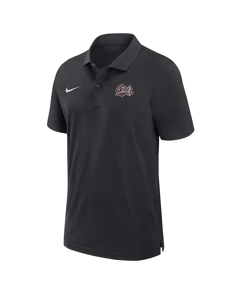 Nike Men's Black Montana Grizzlies 2024 Sideline Coaches Performance Polo Shirt