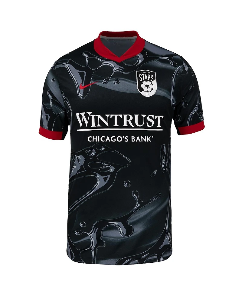 Nike Men's Black Chicago Red Stars 2025 Secondary Stadium Replica Jersey
