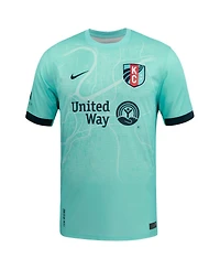 Nike Men's Teal Kansas City Current 2025 The Town Kit Stadium Replica Jersey