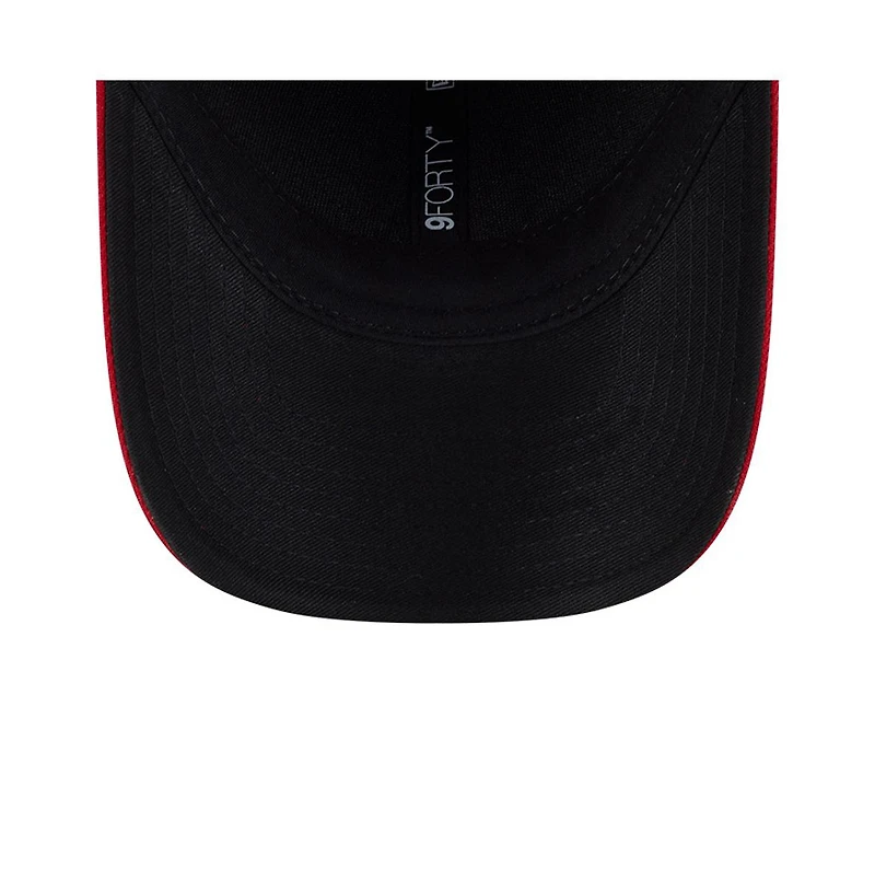 New Era Men's Navy/Red Los Angeles Angels Player Replica 9Forty Adjustable Hat