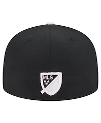 New Era Men's Black Inter Miami Cf 2025 Kickoff 59FIFTY Fitted Hat