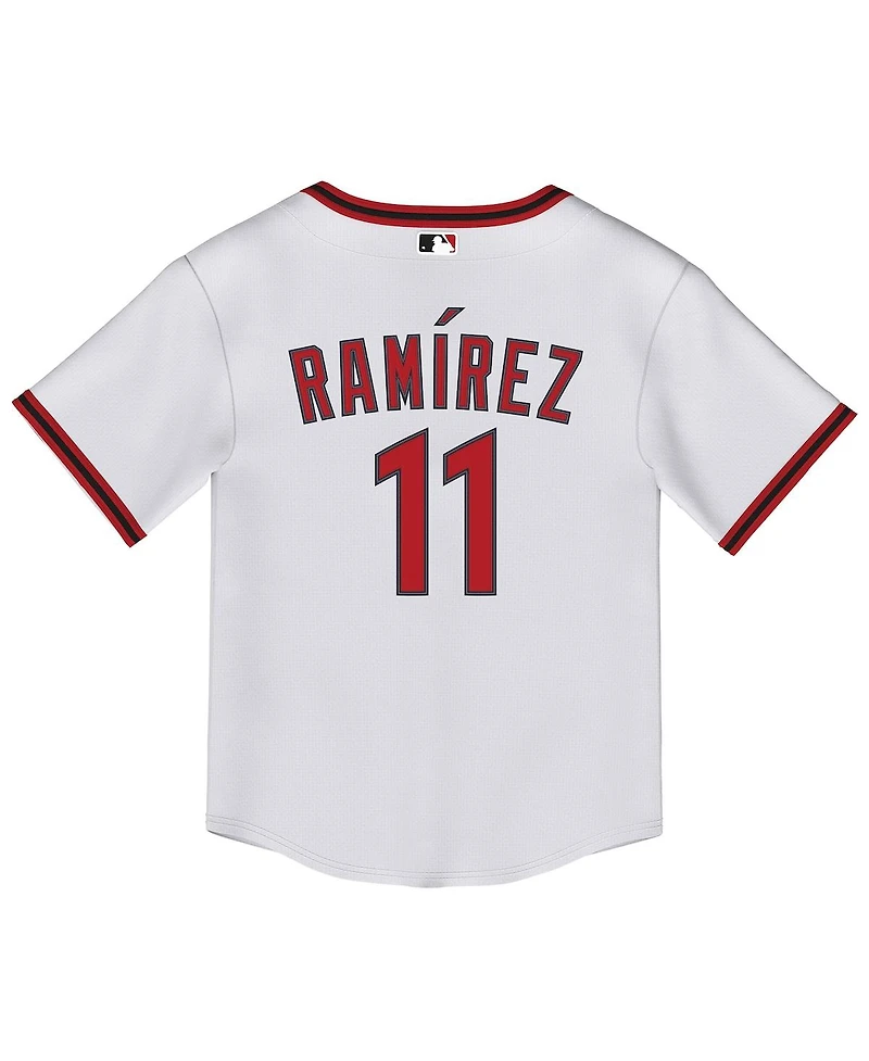 Nike Toddler Jose Ramirez White Cleveland Guardians Home Replica 2.0 Player Jersey