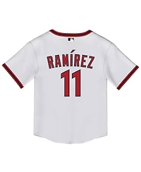 Nike Toddler Jose Ramirez White Cleveland Guardians Home Replica 2.0 Player Jersey