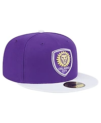 New Era Men's Purple Orlando City Sc 2025 Kickoff 59FIFTY Fitted Hat