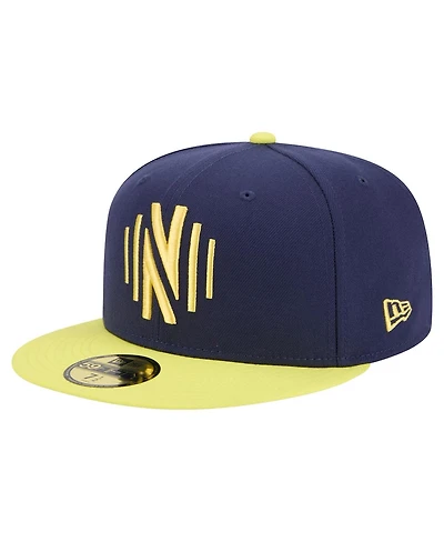 New Era Men's Navy Nashville Sc 2025 Kickoff 59FIFTY Fitted Hat