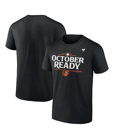 Fanatics Big Boys and Girls Black Baltimore Orioles 2024 Mlb Postseason Locker Room T-Shirt