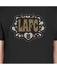 New Era Big Girls Black Lafc Bubble Heart T-Shirt