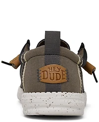 Hey Dude Men's Wally Summer Linen Casual Moccasin Sneakers from Finish Line