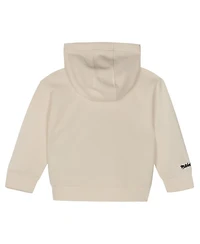 Mitchell & Ness Toddler 2-Piece Cream Chicago Bulls Hang Time Oversized Pullover Hoodie and Pants Set
