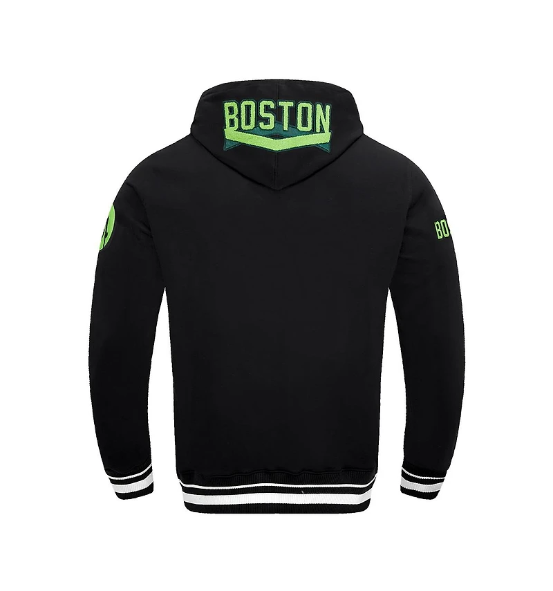 Pro Standard Men's Black Boston Celtics 2024/25 City Edition Pullover Hoodie