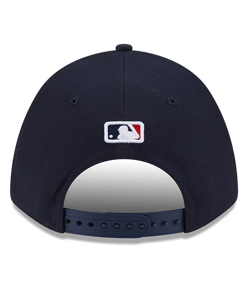 New Era Men's Navy Minnesota Twins Player Replica 9Forty Adjustable Hat