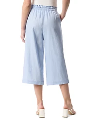 Gloria Vanderbilt Rainey Pull-On Wide-Leg Cropped Pants