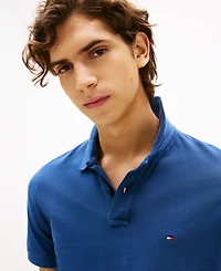 Tommy Hilfiger Men's Short Sleeve Garment-Dyed Polo Shirt