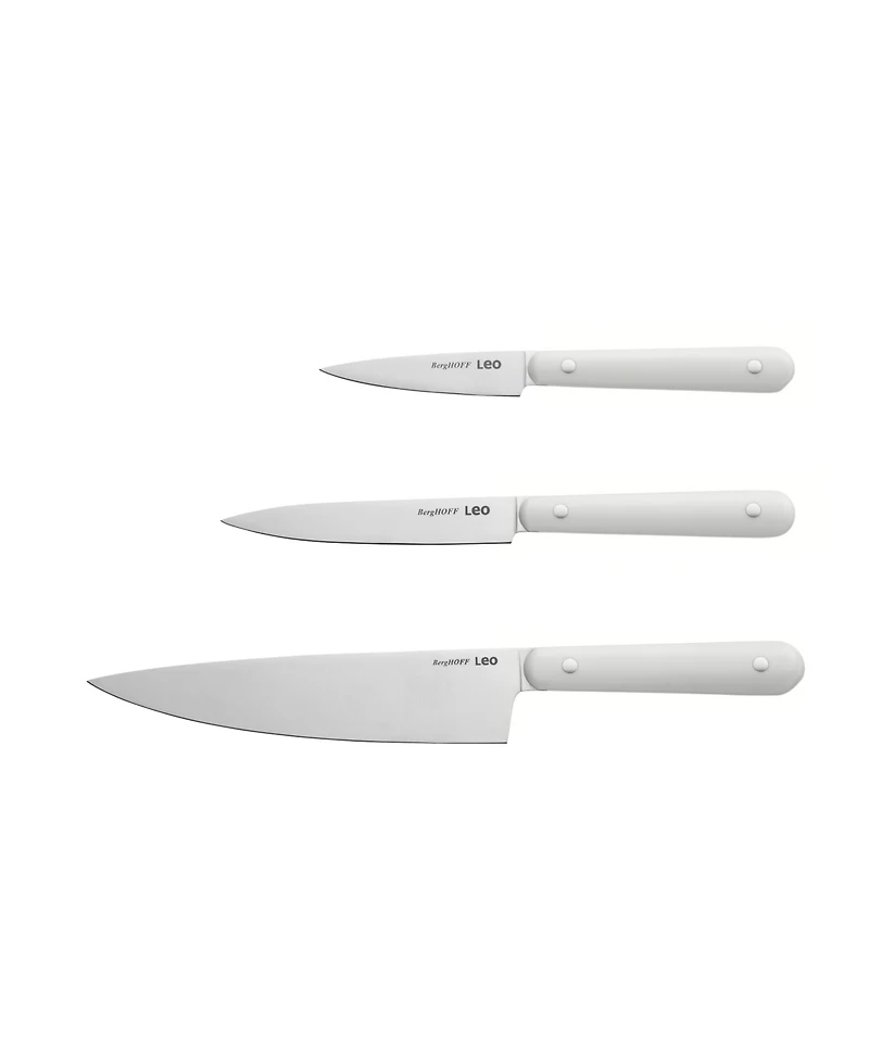 BergHOFF Leo Glints 3-Piece Starter Knife Set