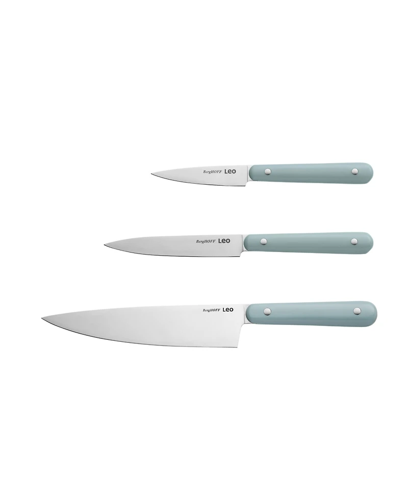 BergHOFF Leo Glints 3-Piece Starter Knife Set
