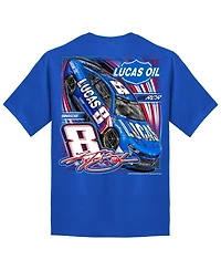 Richard Childress Racing Team Collection Big Boys and Girls Royal Kyle Busch Car T-Shirt