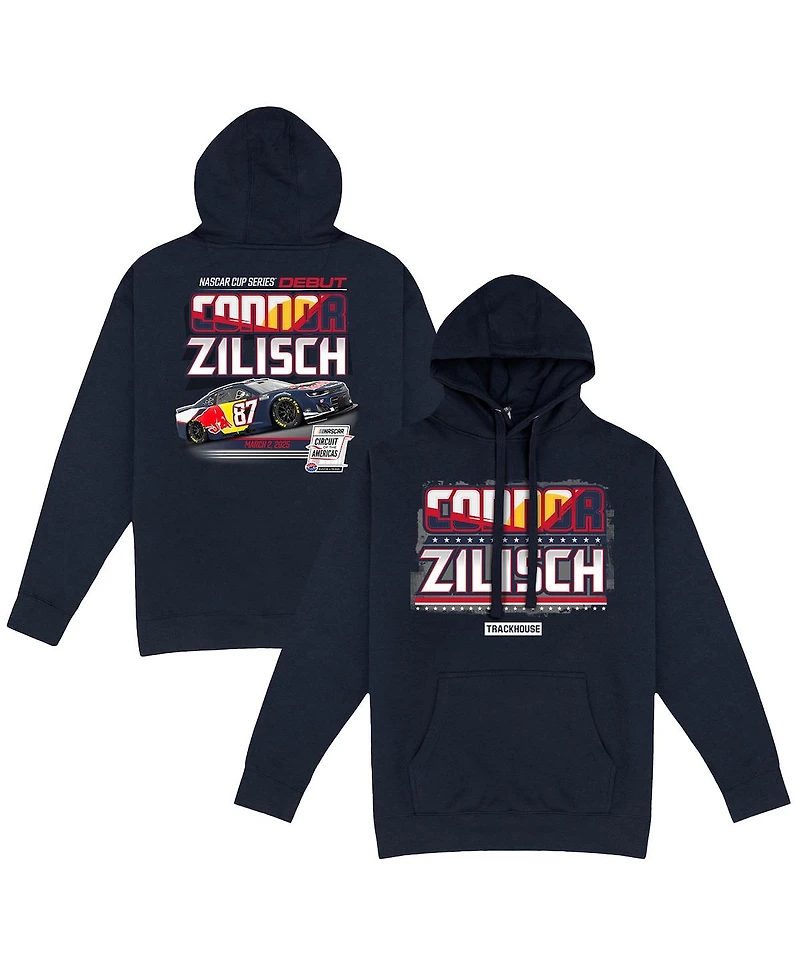 Trackhouse Racing Team Collection Men's Black Connor Zilisch Red Bull Car Pullover Hoodie