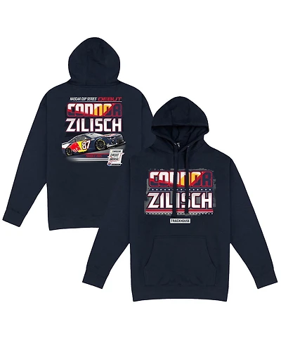 Trackhouse Racing Team Collection Men's Black Connor Zilisch Red Bull Car Pullover Hoodie
